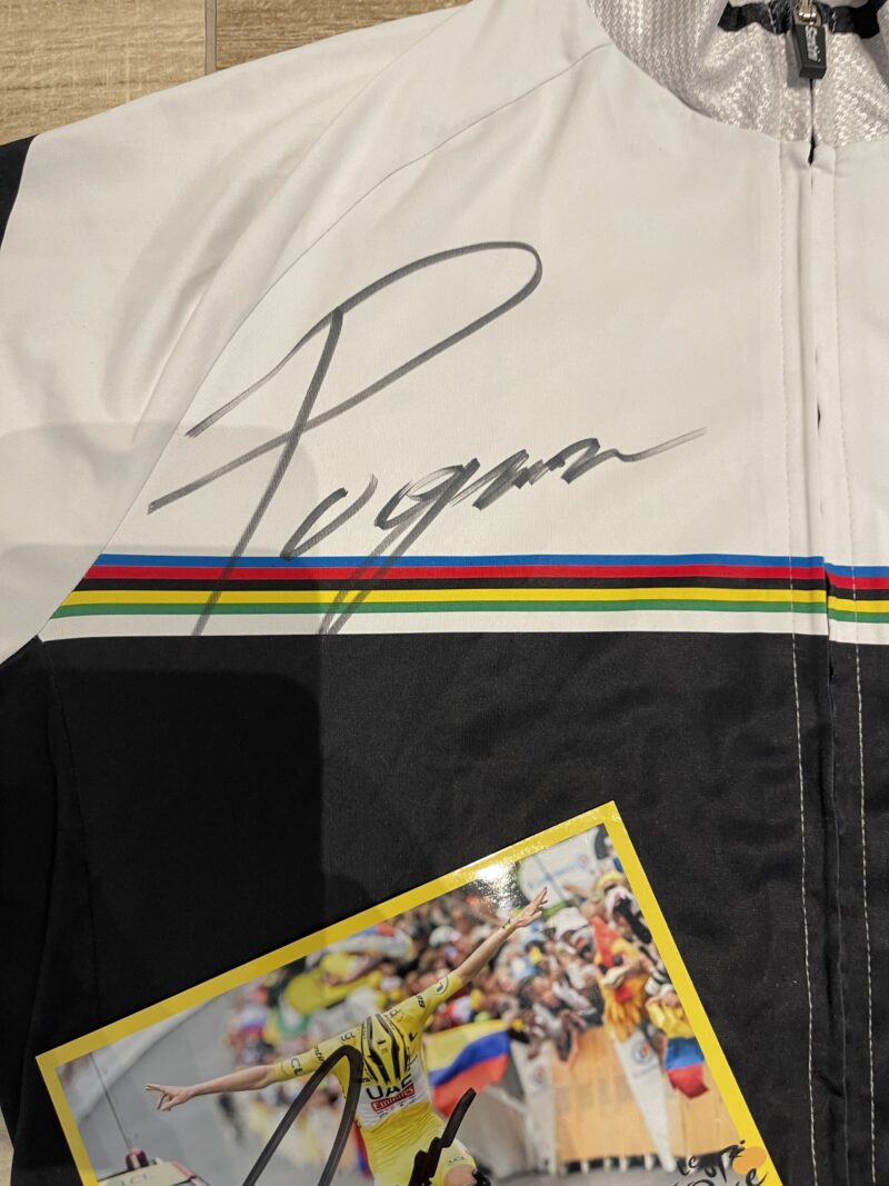 Maglia +3 foto autografate Tadej pogacar - immagine 4